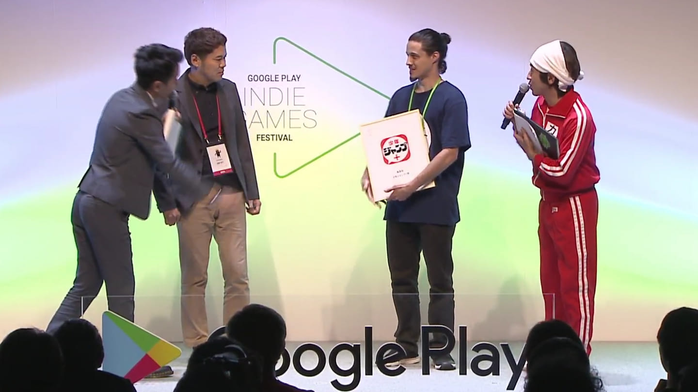 Shonen Jump+ Award at Google Indie Game festival 2019