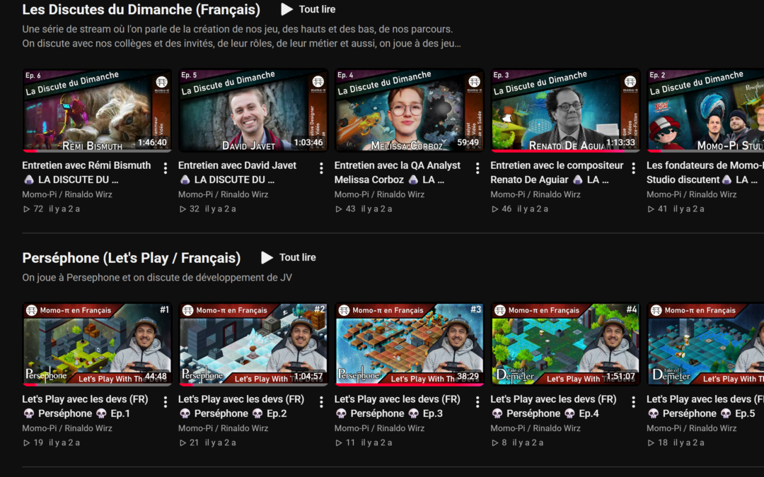Our YouTube Channel